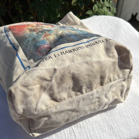 Loungefly Stranger Things Poster Canvas Tote - Picture 10 of 16